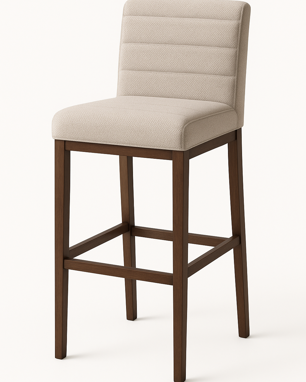 Comedor Oslo de cristal templado con 6 bancos altos