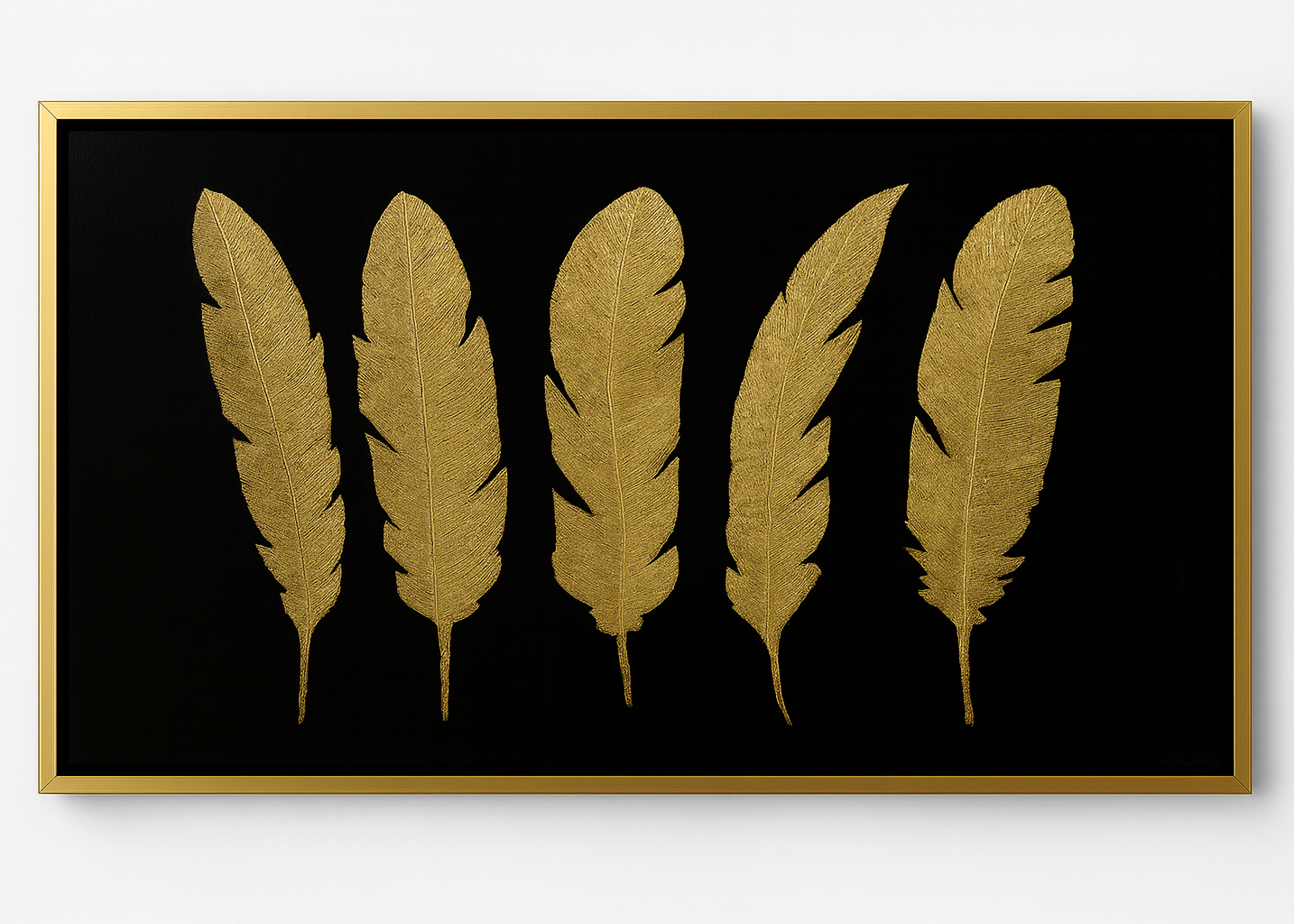 BCA — Cuadro Plumas Doradas