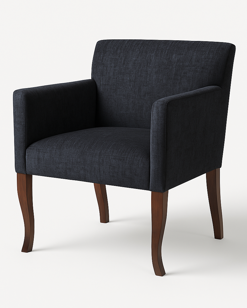 BCA, Sillón Decorativo Negro Elegante