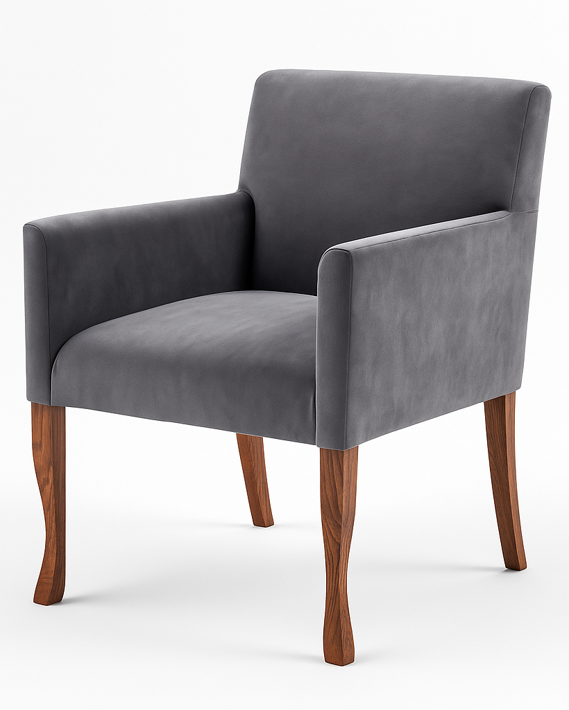 BCA,Sillón Decorativo Gris Elegante