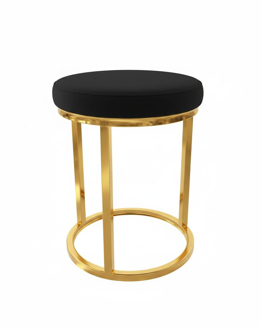 BCA, Taburete Dorado - Éclat Noir
