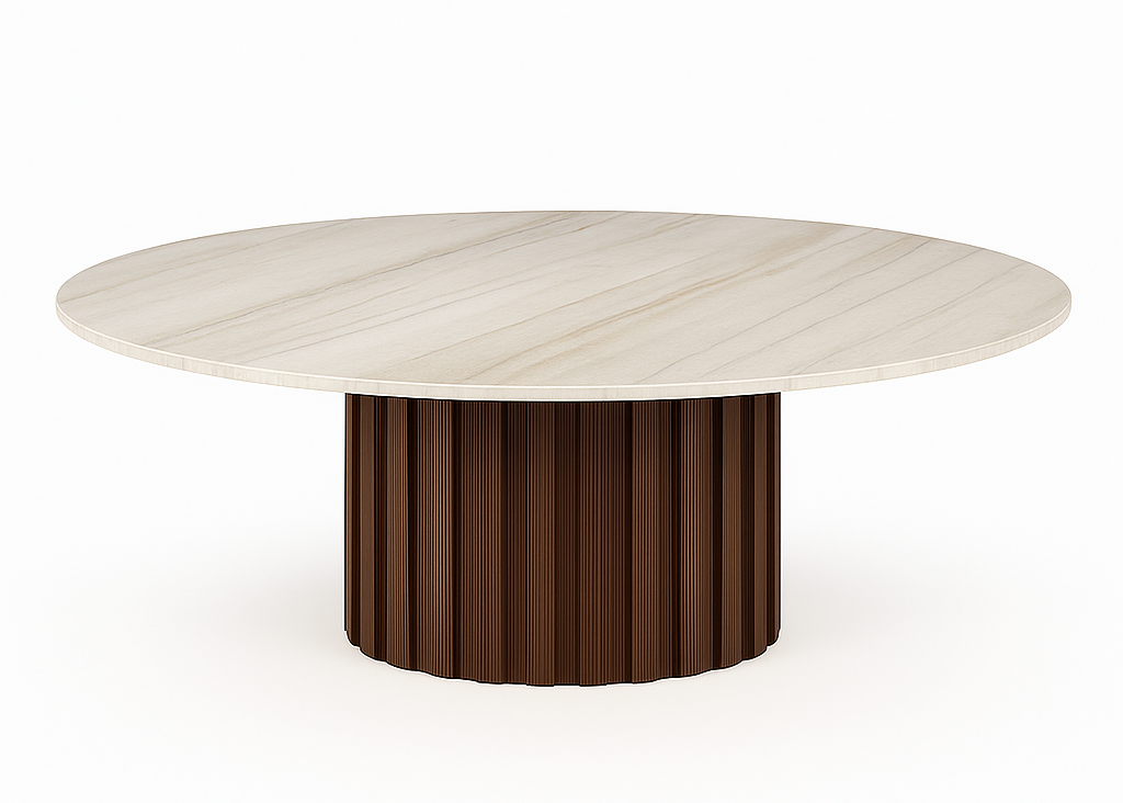 Mesa de Comedor Oria Travertino