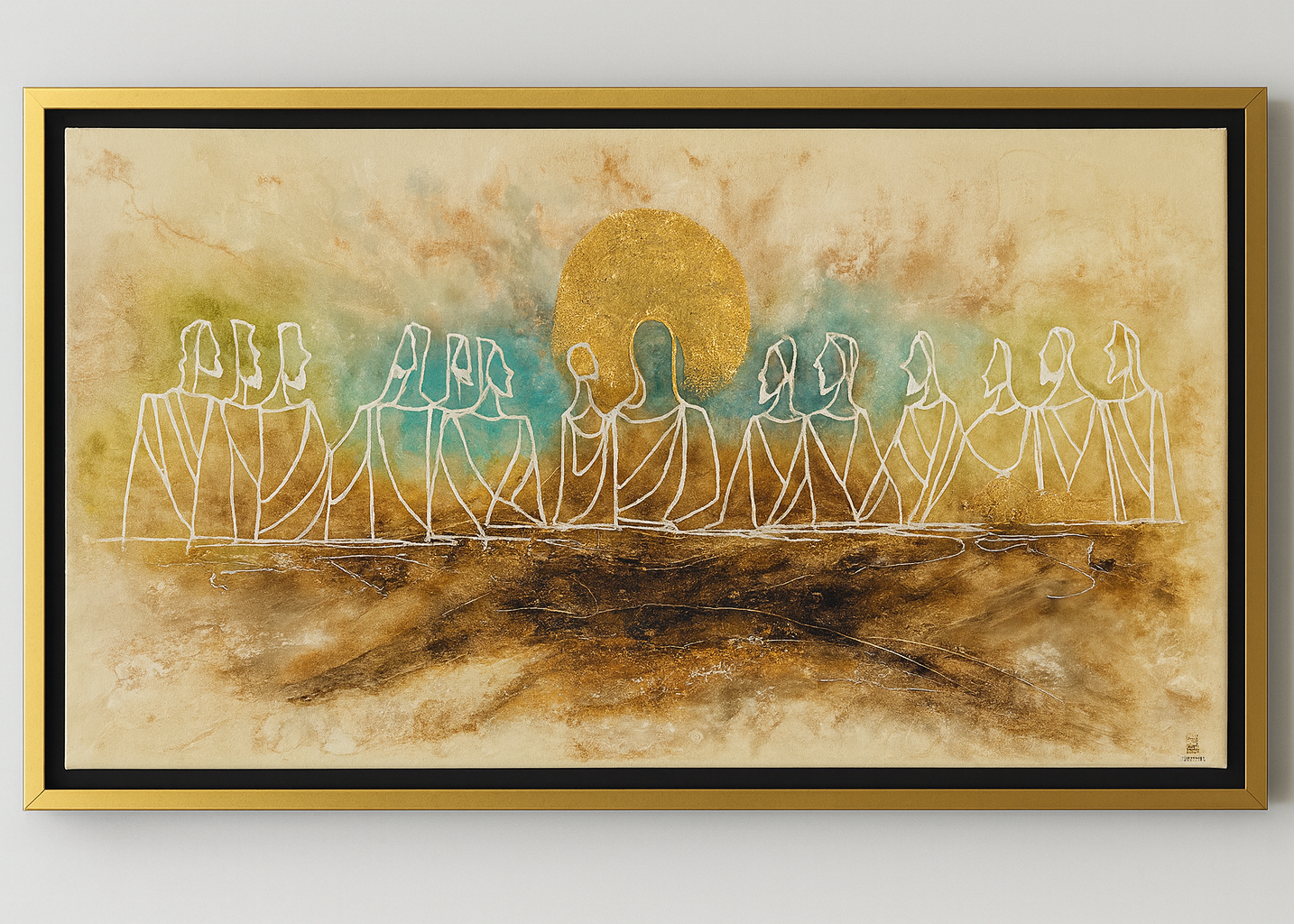 Cuadro Eco de la Última Cena