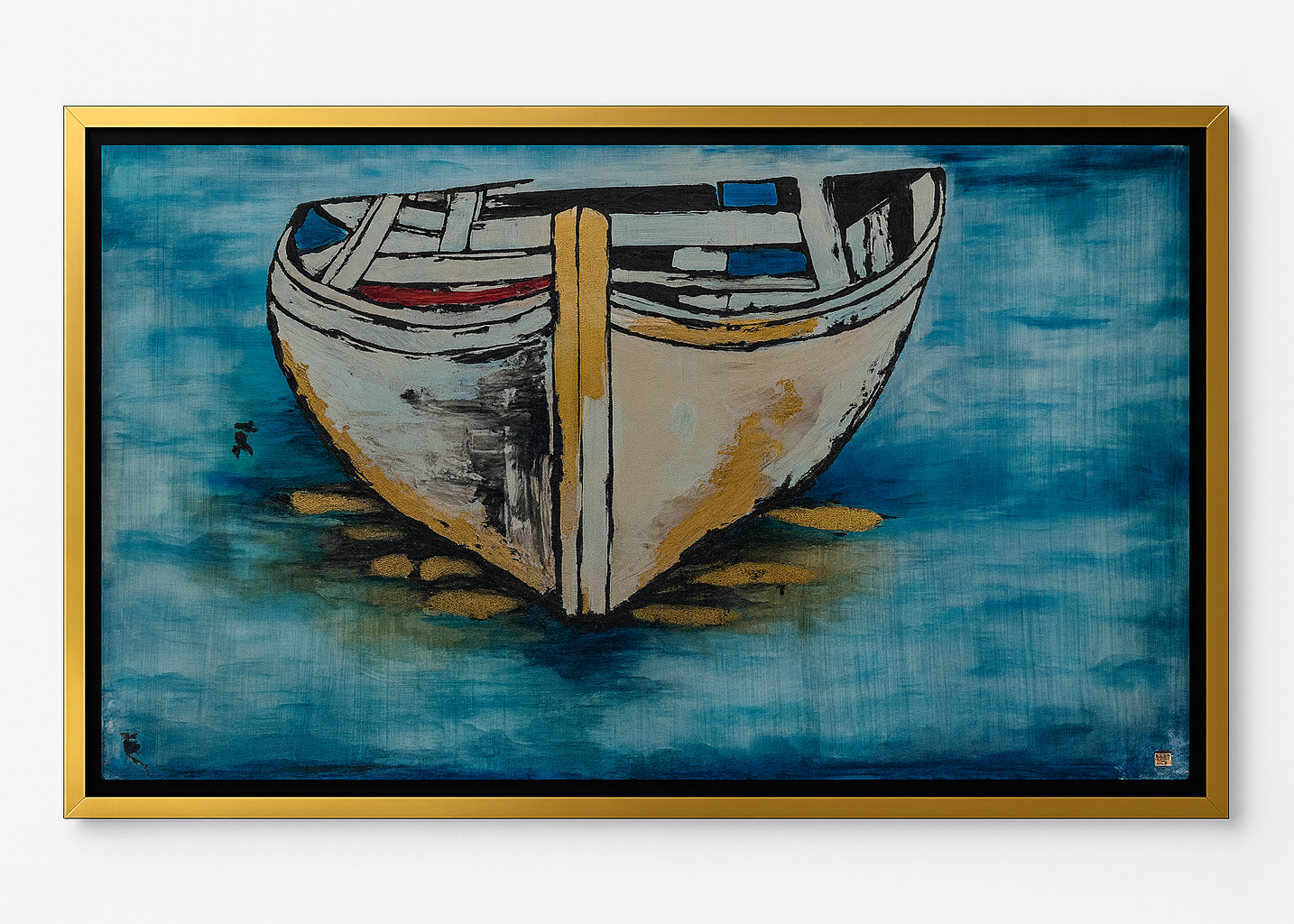 Cuadro Barco en Aguas Tranquilas