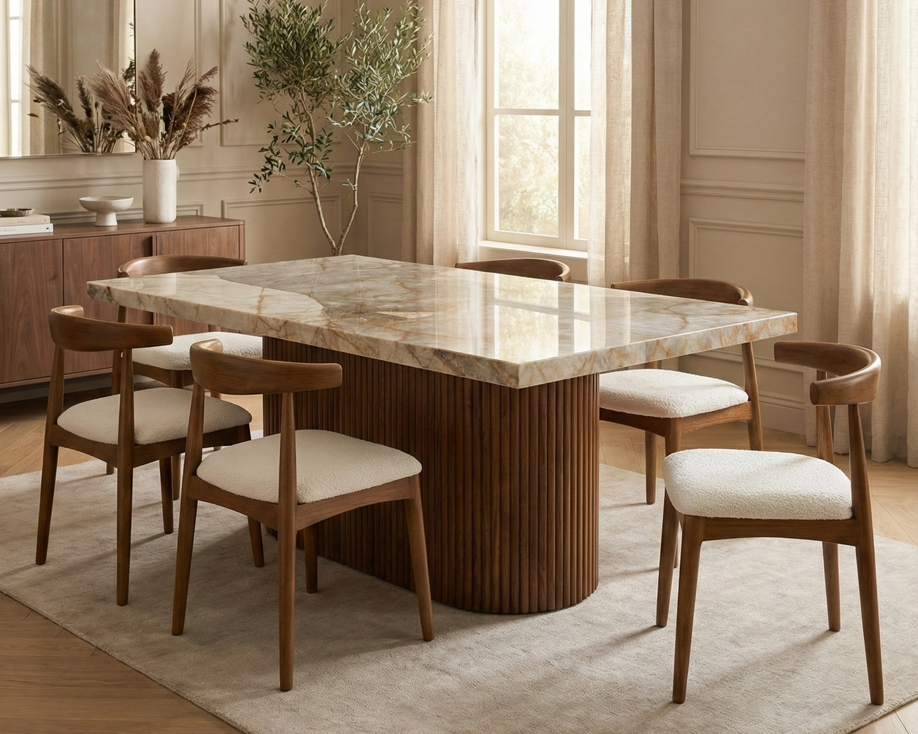 Comedor "Porcelanizado Estela"