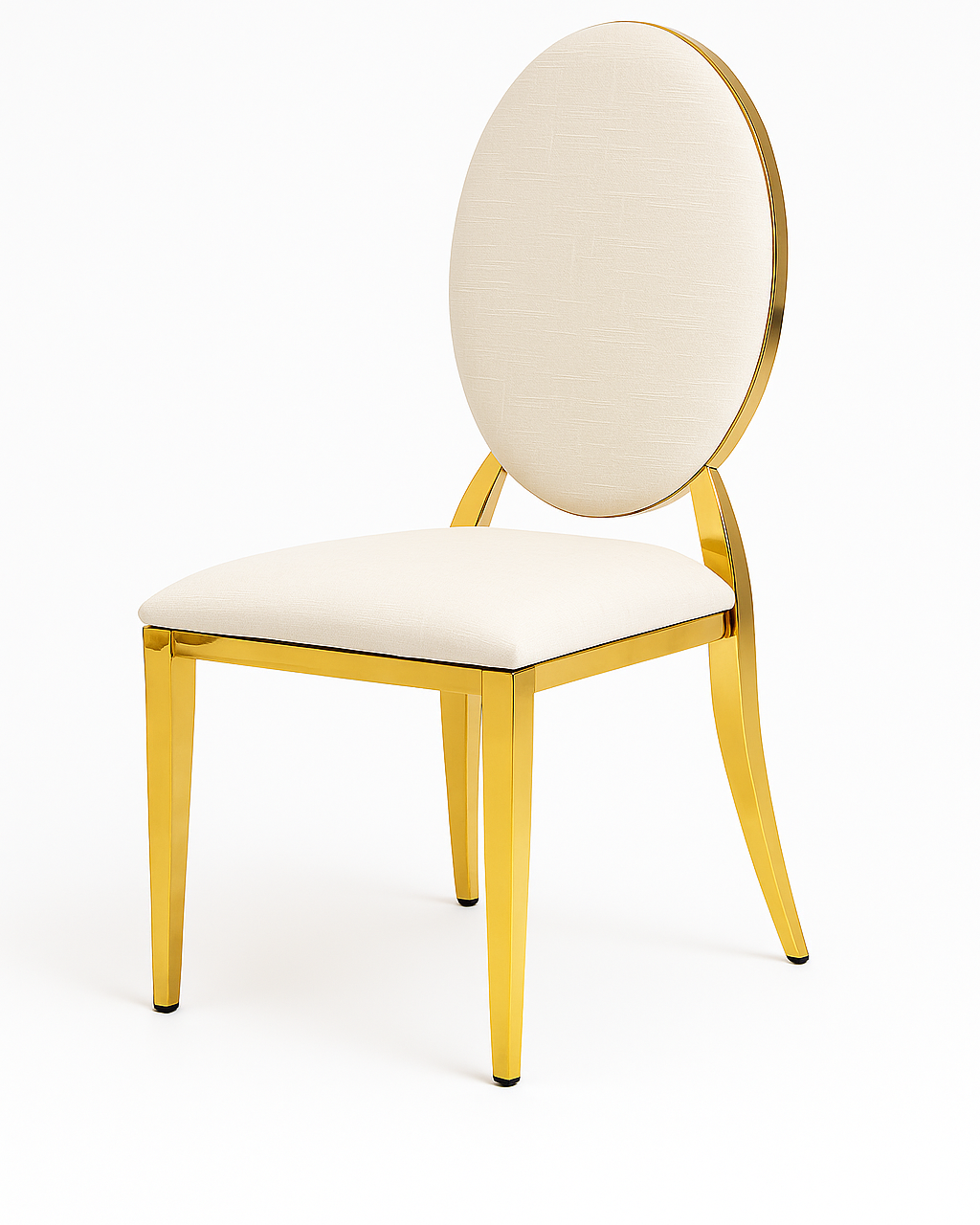 Silla Medallón Dorada