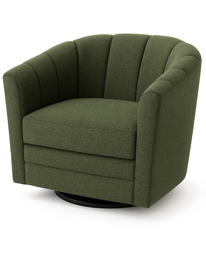 Sillón Giratorio Soto Verde Oliva