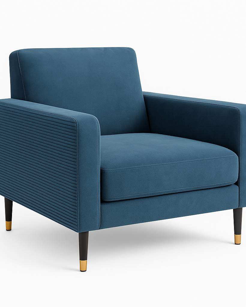 Sillón Milano Azul Marino