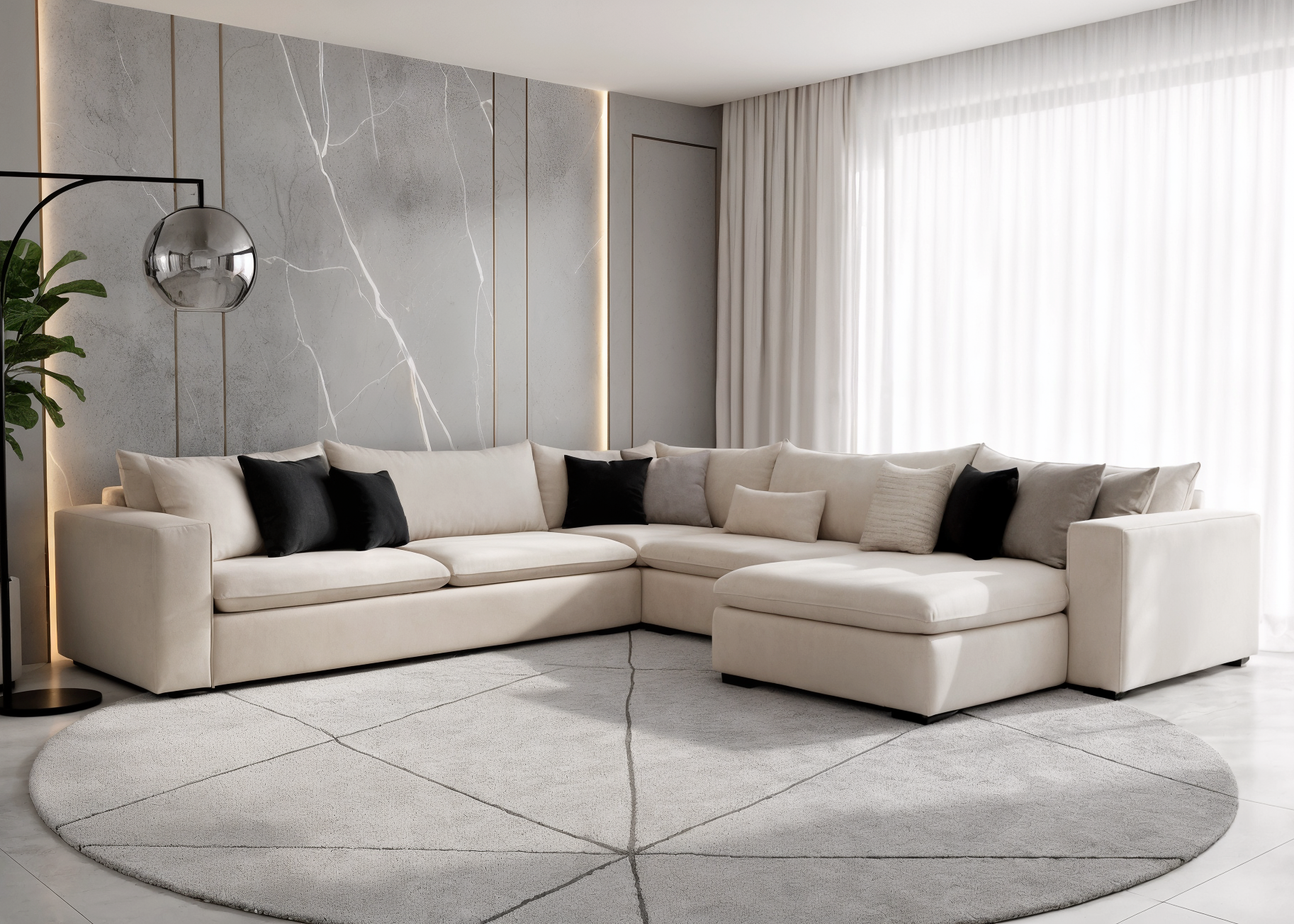 Sala Modular Paulette Royale