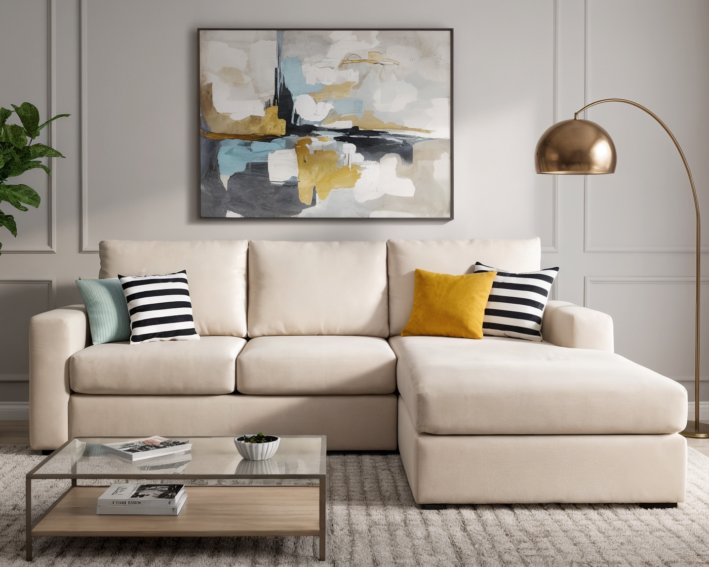 Sala Modular Riviera Comfort - Cama Matrimonial