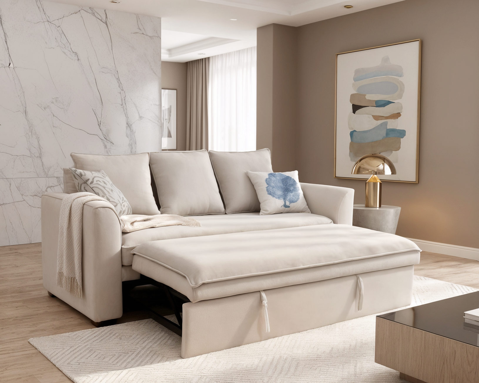 Sofá Cama Franko Coastal - King Size