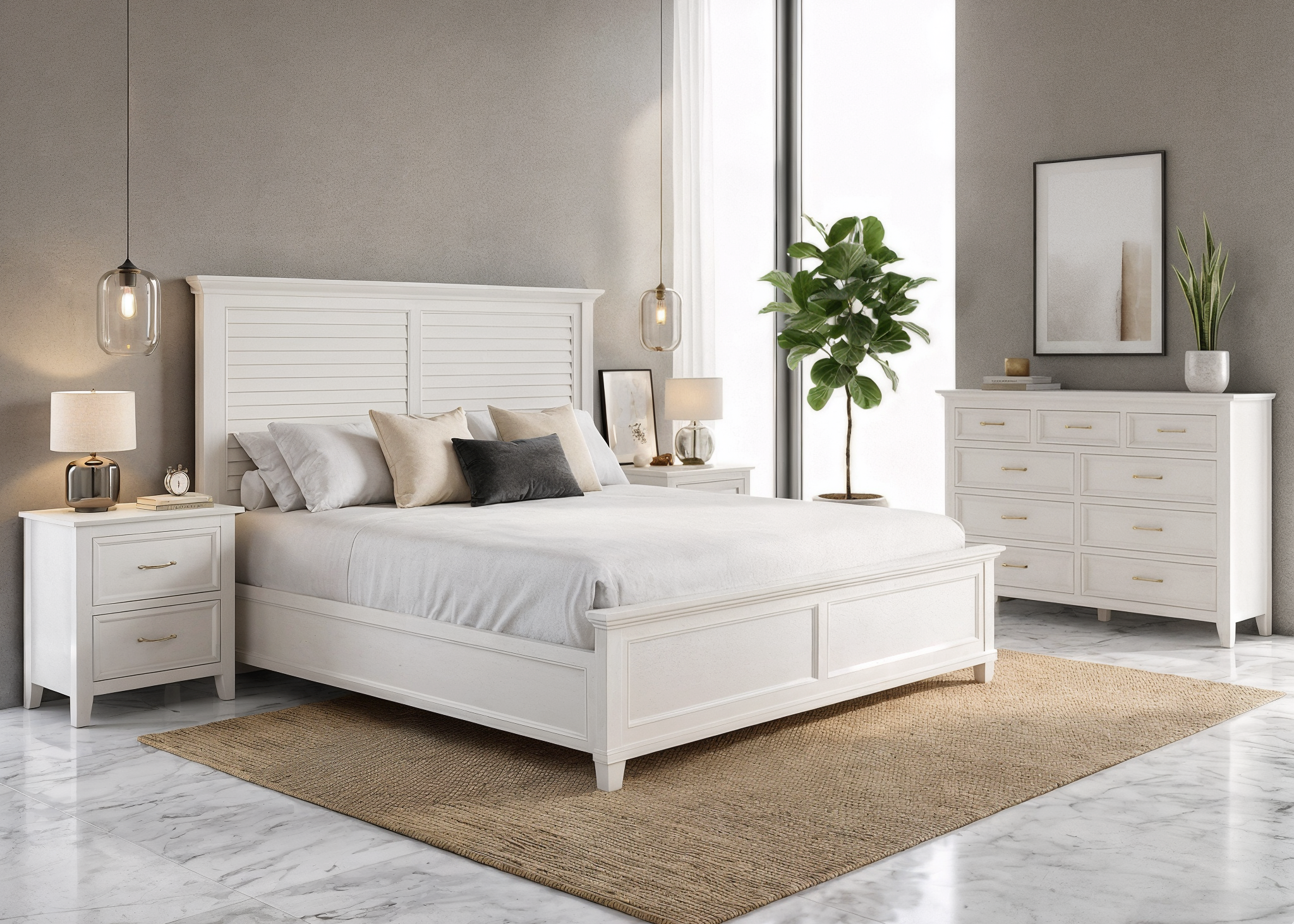 Recámara Santorini Blanc